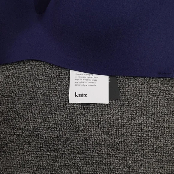 NWT Knix WingWoman Contour Bra - Midnight Navy (Size 5) - Picture 4 of 5